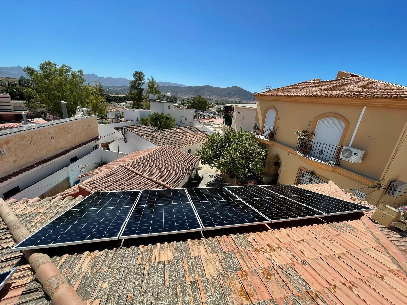 Sistema fotovoltaico vivienda en Málaga capital